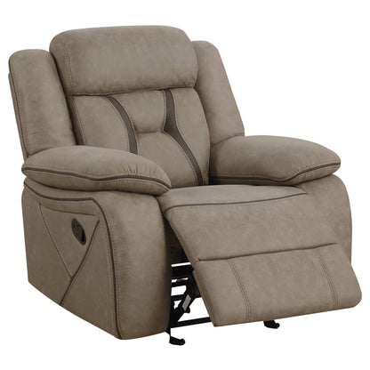 Fauteuil inclinable rembourré et rembourré Higgins