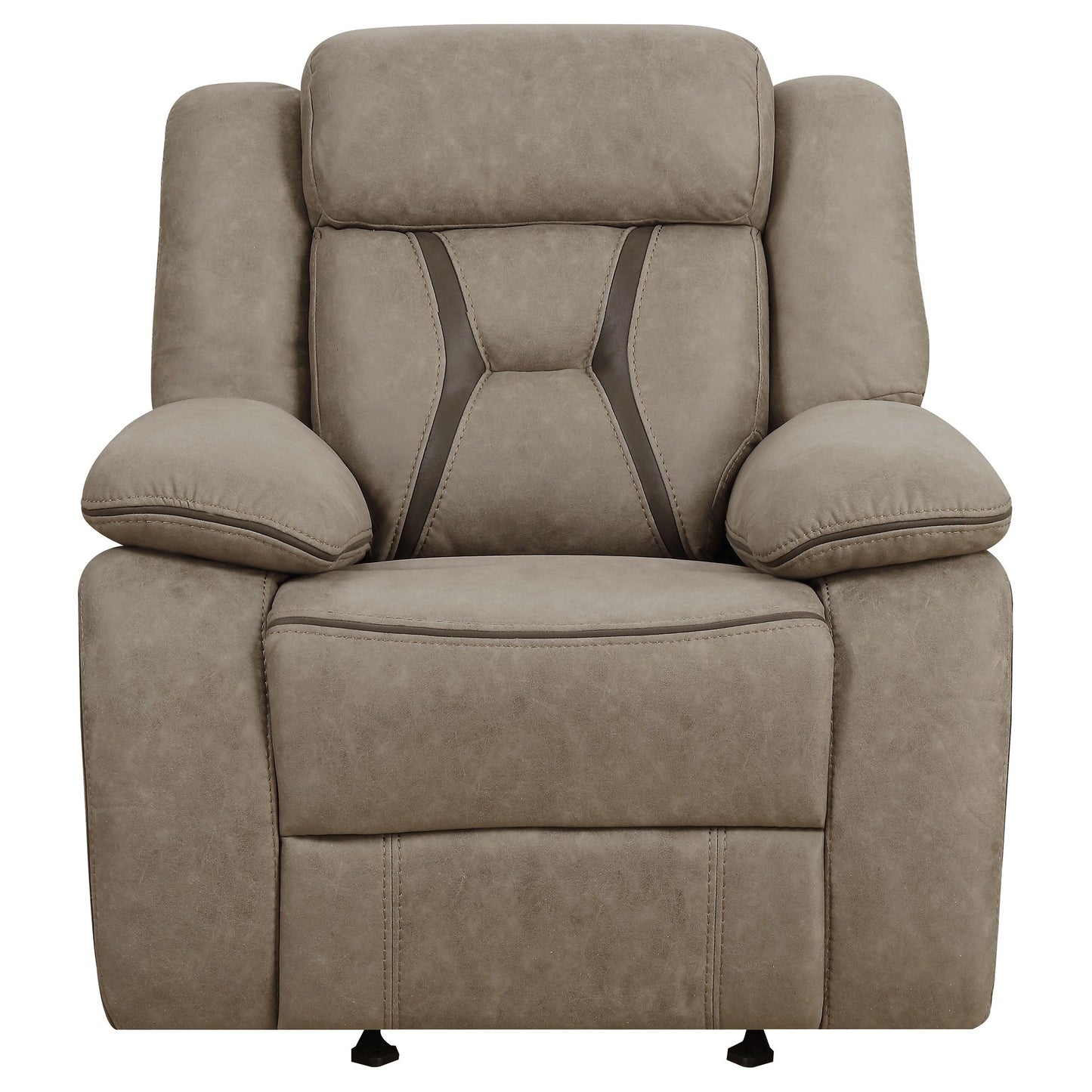 Fauteuil inclinable rembourré et rembourré Higgins