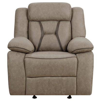 Fauteuil inclinable rembourré et rembourré Higgins