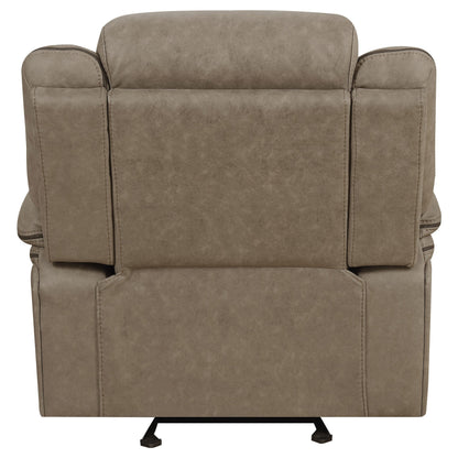 Fauteuil inclinable rembourré et rembourré Higgins