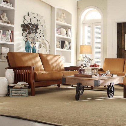 Canapé en chêne style Mission Hills par iNSPIRE Q Classic