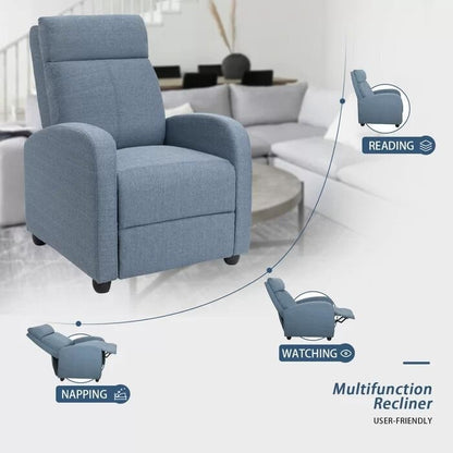 Fauteuil inclinable Homall en tissu pour salon