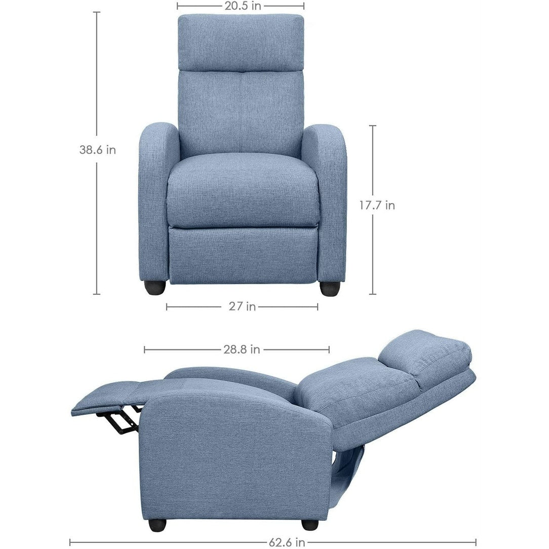 Fauteuil inclinable Homall en tissu pour salon