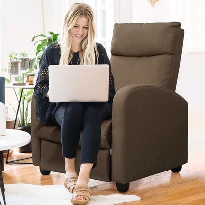 Fauteuil inclinable Homall en tissu pour salon