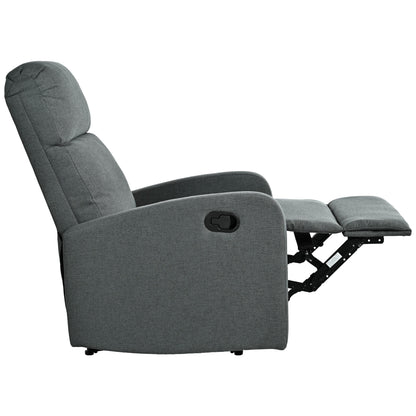 Fauteuil inclinable manuel pour home cinéma avec dossier réglable