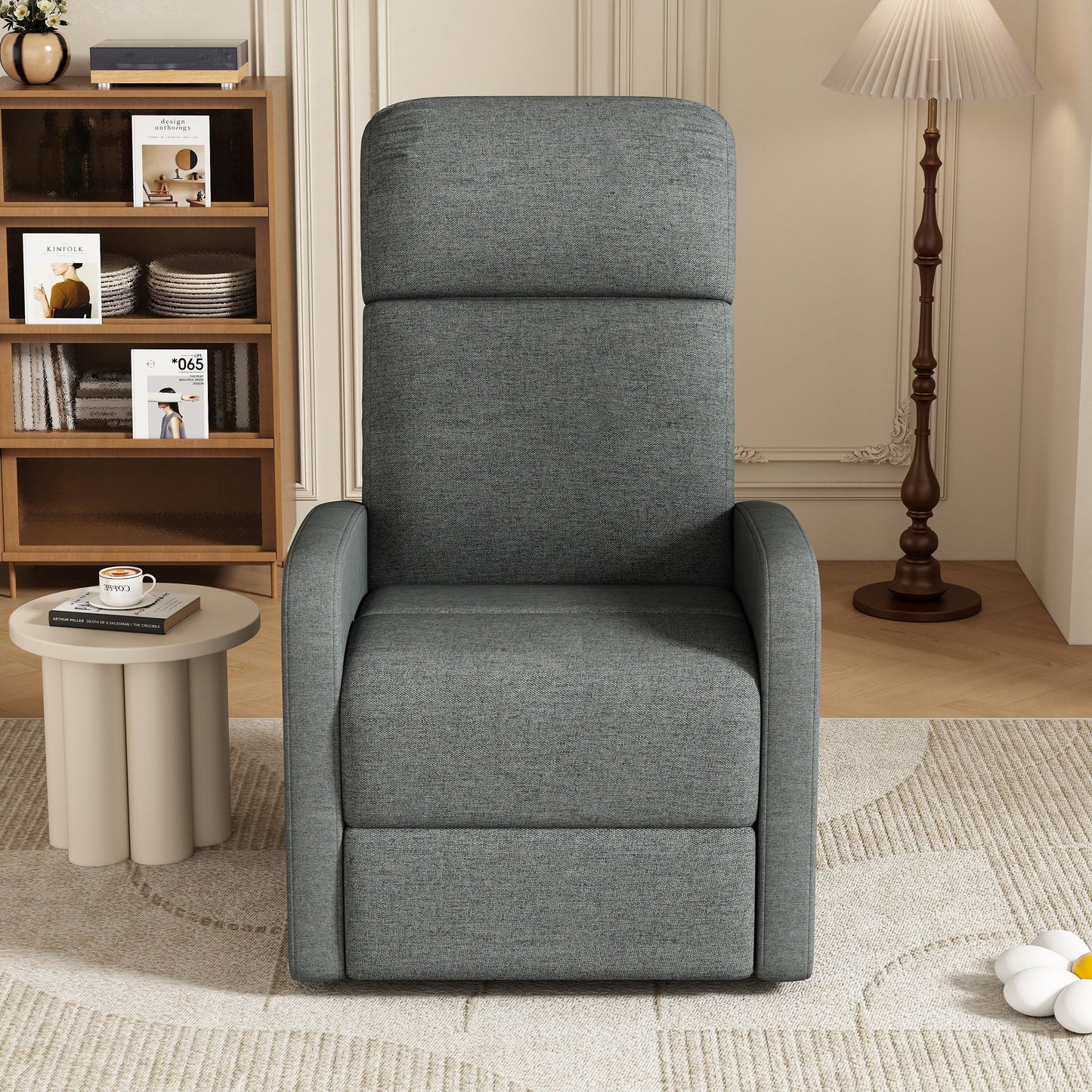 Fauteuil inclinable manuel pour home cinéma avec dossier réglable