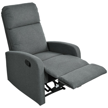 Fauteuil inclinable manuel pour home cinéma avec dossier réglable