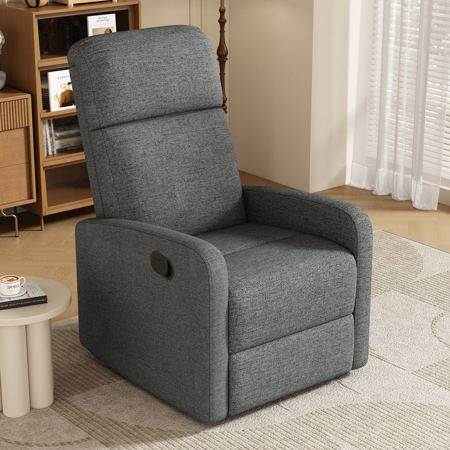 Fauteuil inclinable manuel pour home cinéma avec dossier réglable
