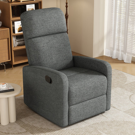 Fauteuil inclinable manuel pour home cinéma avec dossier réglable