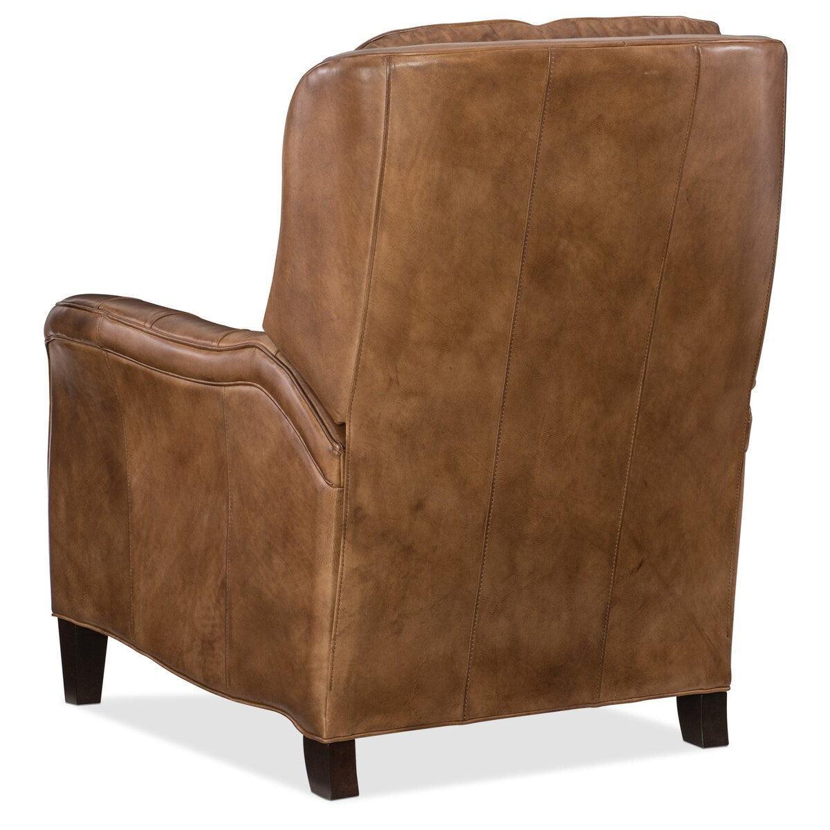 Fauteuil inclinable en cuir large Hooker Furniture Nolte 32-1/2 avec bouton
