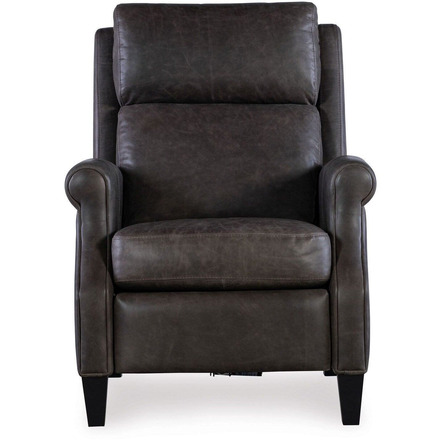 Hooker Furniture RC103-PH Hurley 31 Fauteuil large en cuir avec cadre en métal