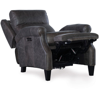 Hooker Furniture RC103-PH Hurley 31 Fauteuil large en cuir avec cadre en métal