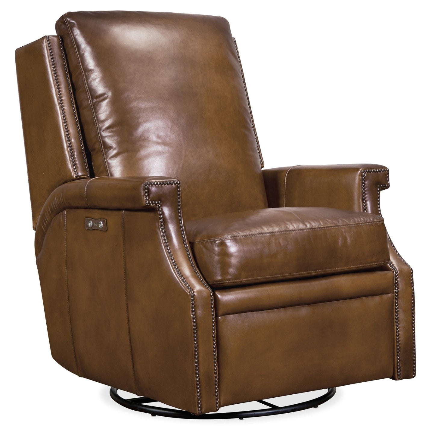 Hooker Furniture RC379-PSWGL Collin 31 Fauteuil pivotant en cuir large