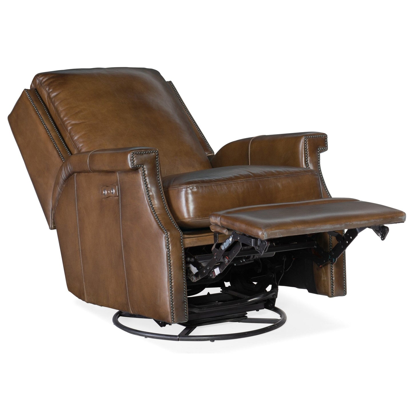 Hooker Furniture RC379-PSWGL Collin 31 Fauteuil pivotant en cuir large