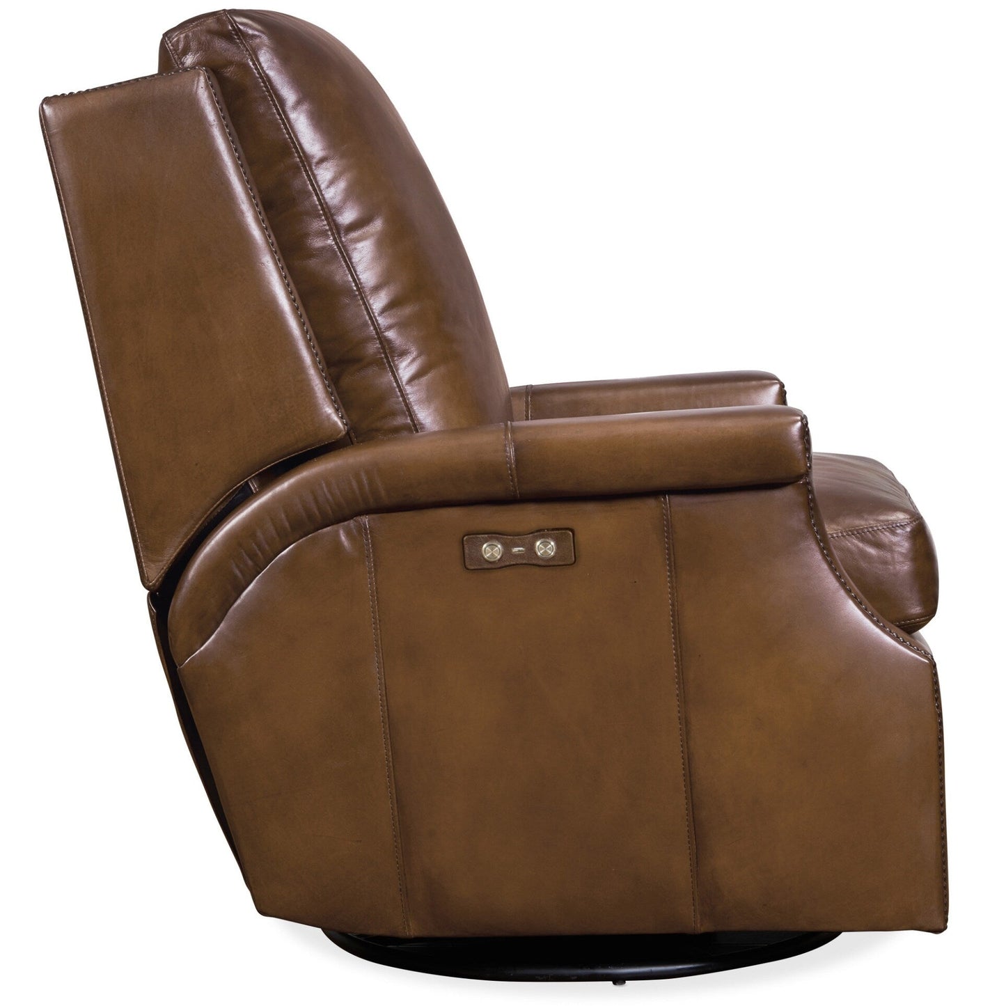 Hooker Furniture RC379-PSWGL Collin 31 Fauteuil pivotant en cuir large