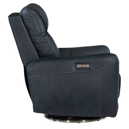 Hooker Furniture RC601-PHSZ Steffen 31 Fauteuil pivotant en cuir large
