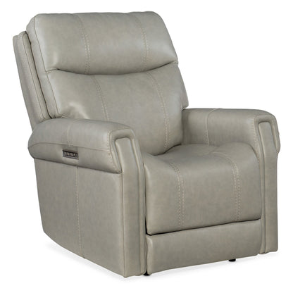 Fauteuil inclinable électrique en cuir Hooker Furniture RC603-PHZL Carroll 34 pouces de large