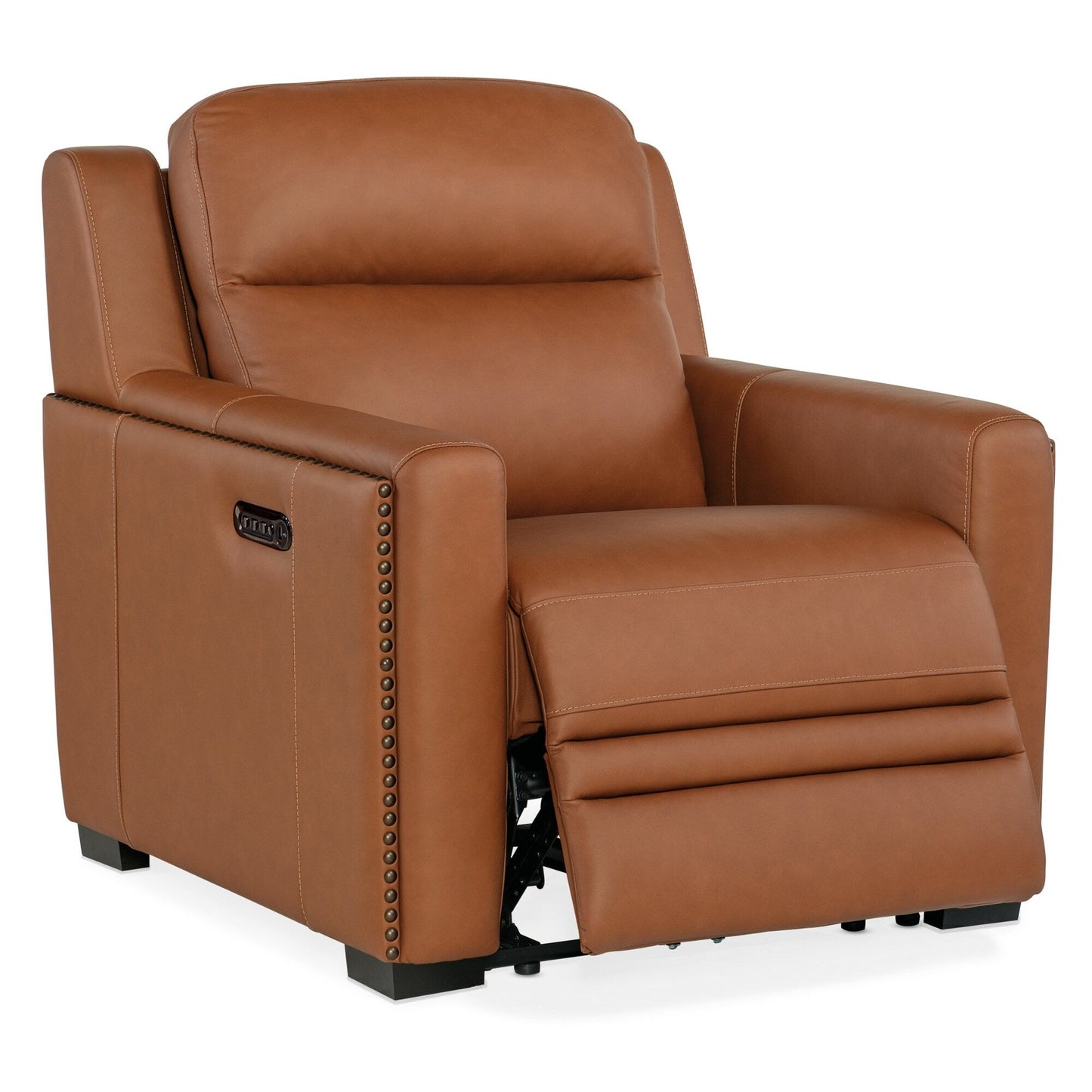 Fauteuil inclinable électrique en cuir Hooker Furniture SS105-PHL1 McKinley 39 pouces de large
