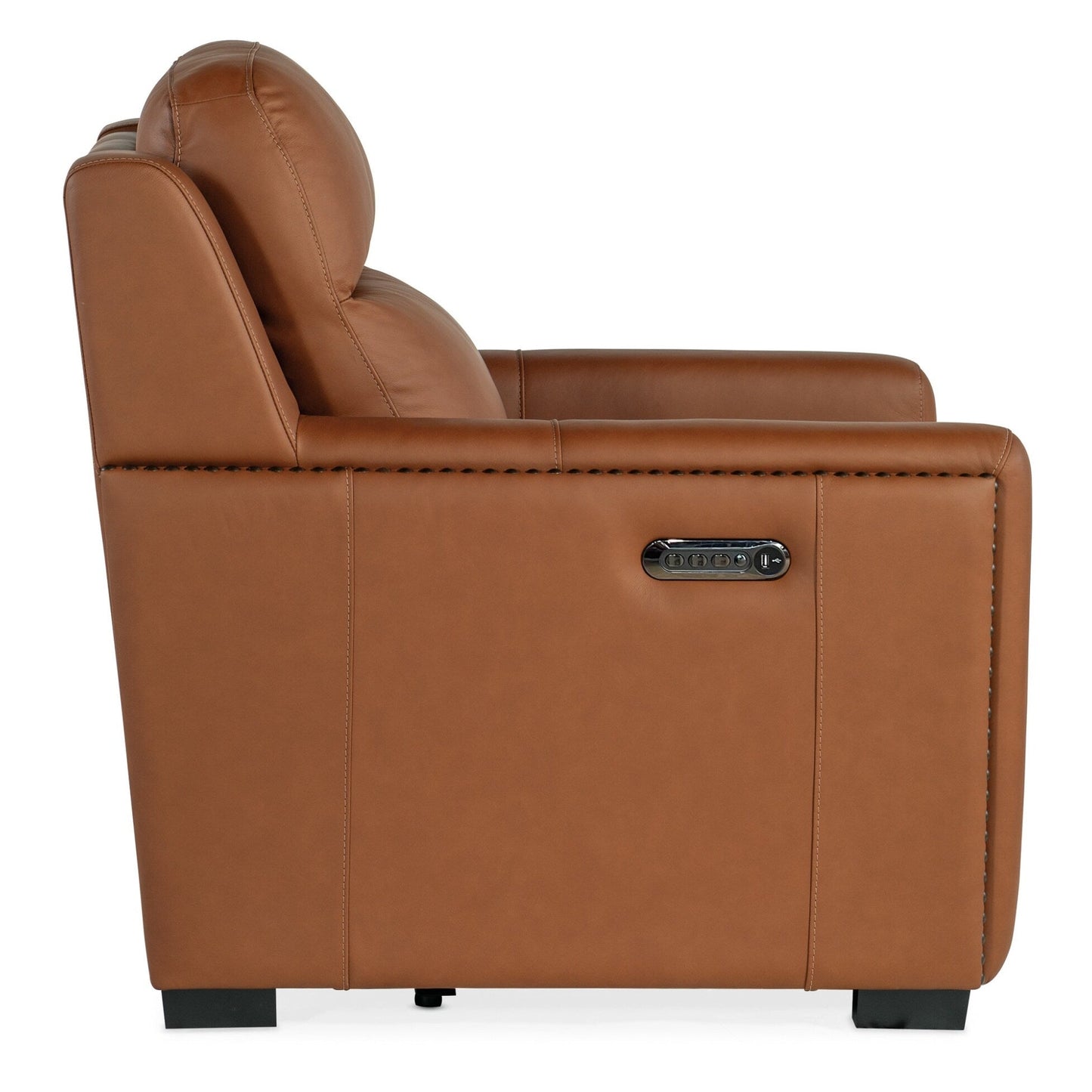 Fauteuil inclinable électrique en cuir Hooker Furniture SS105-PHL1 McKinley 39 pouces de large