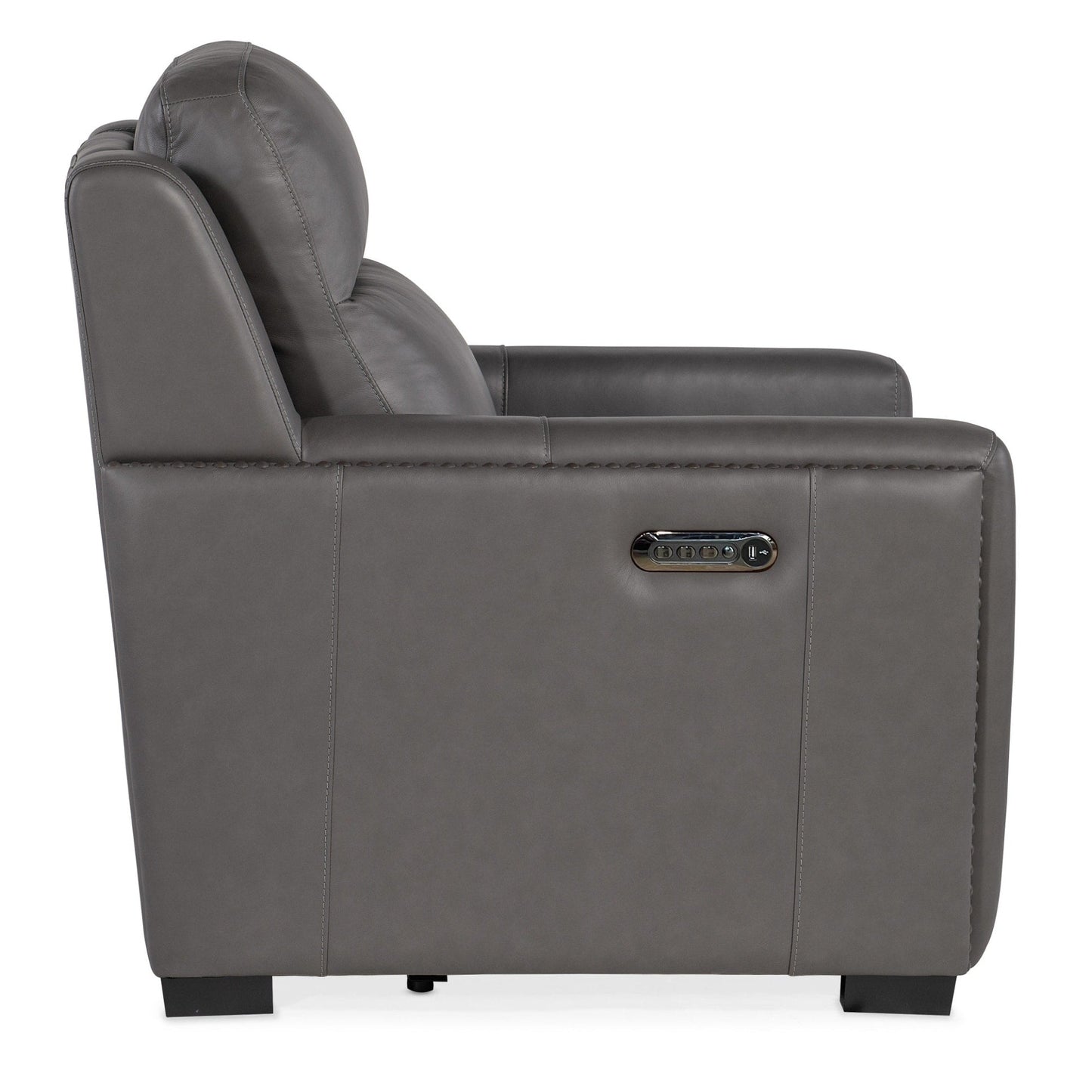 Fauteuil inclinable électrique en cuir Hooker Furniture SS105-PHL1 McKinley 39 pouces de large