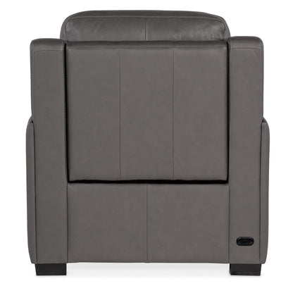 Fauteuil inclinable électrique en cuir Hooker Furniture SS105-PHL1 McKinley 39 pouces de large