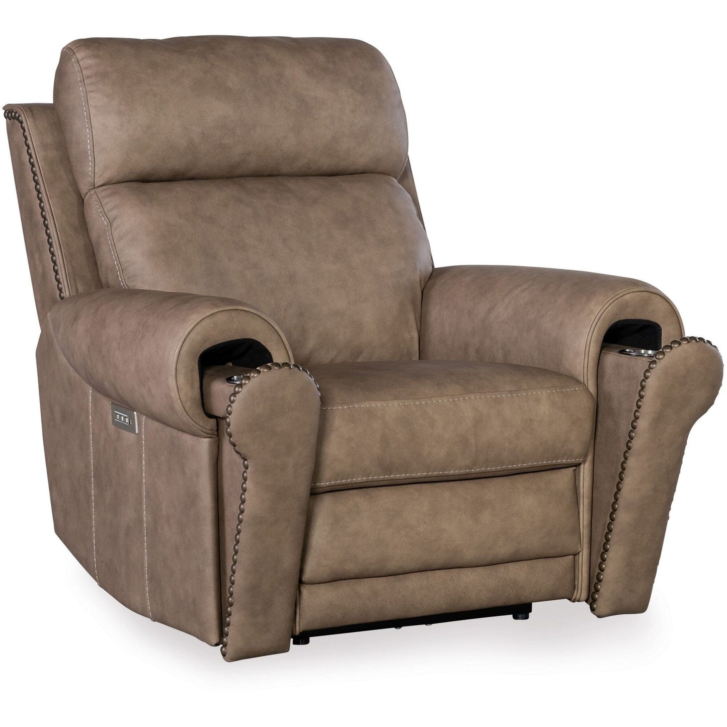 Meubles Hooker SS635-PHZL1 Duncan 43 large cadre en métal cuir