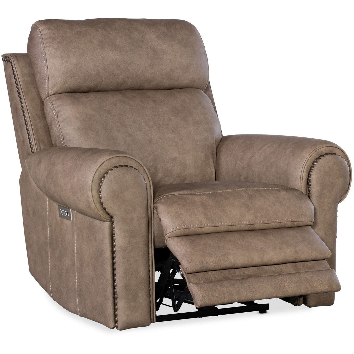 Meubles Hooker SS635-PHZL1 Duncan 43 large cadre en métal cuir