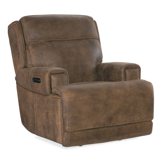 Fauteuil inclinable en cuir Wheeler 39 de Hooker Furniture SS762-PHZ1