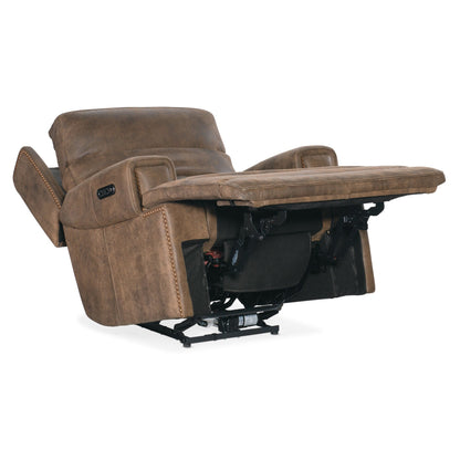 Fauteuil inclinable en cuir Wheeler 39 de Hooker Furniture SS762-PHZ1