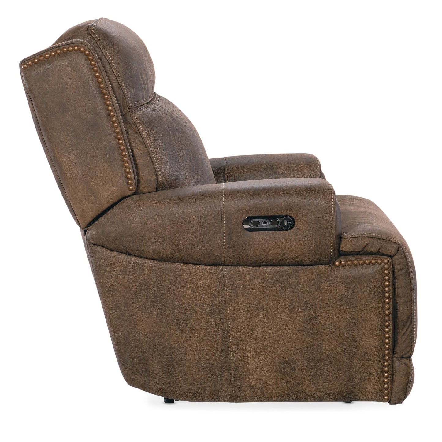Fauteuil inclinable en cuir Wheeler 39 de Hooker Furniture SS762-PHZ1