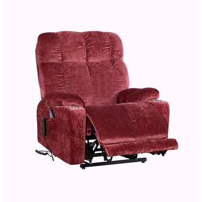 Fauteuil inclinable à 180° avec massage thermique et position allongée infinie