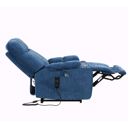 Fauteuil inclinable à 180° avec massage thermique et position allongée infinie