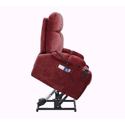 Fauteuil inclinable à 180° avec massage thermique et position allongée infinie