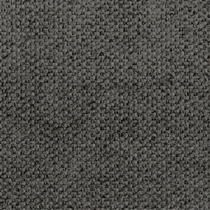 Canapé Ino, polyester gris foncé, coussins en mousse, base en bois massif, 223 cm