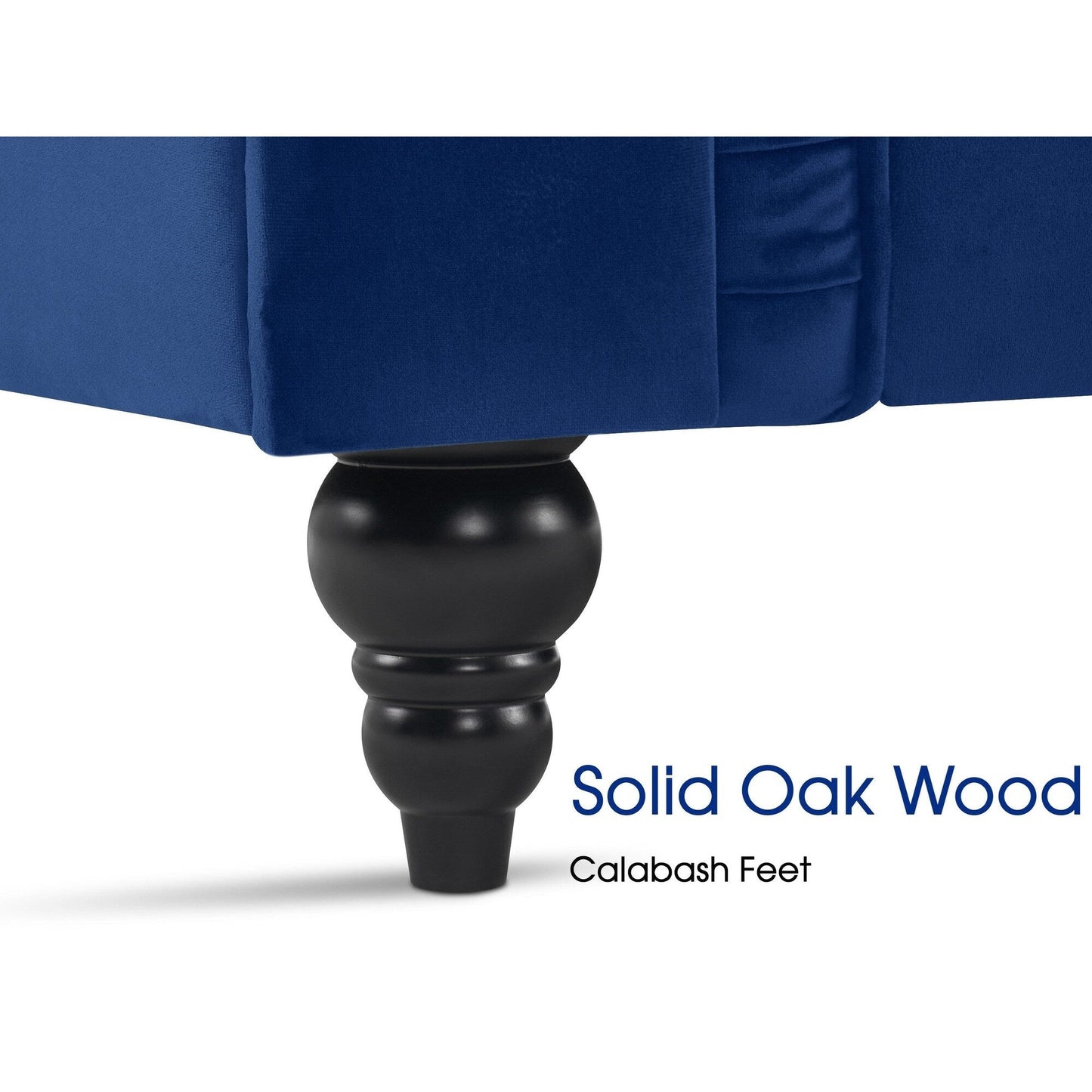 Petit canapé de bureau Ivinta, canapé Chesterfield capitonné en velours, canapé vintage du milieu du siècle