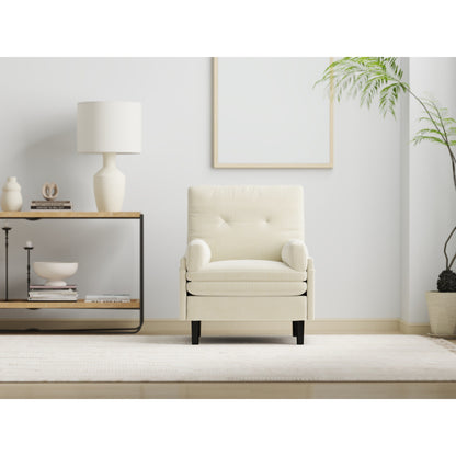 Canapé simple multifonction en velours côtelé Ivory 30.32, fauteuil convertible et lit d'appoint