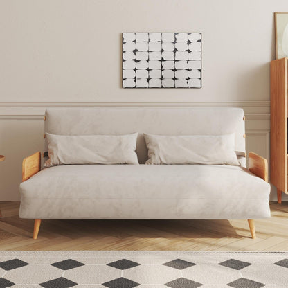 Canapé-lit rembourré moderne JASIWAY 59,1''