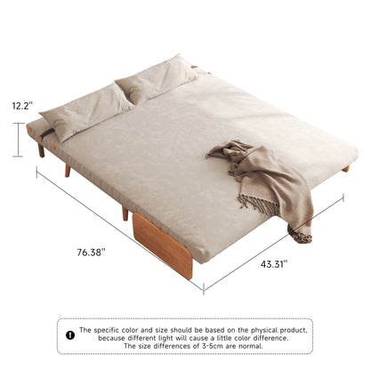 Canapé-lit rembourré moderne JASIWAY 59,1''