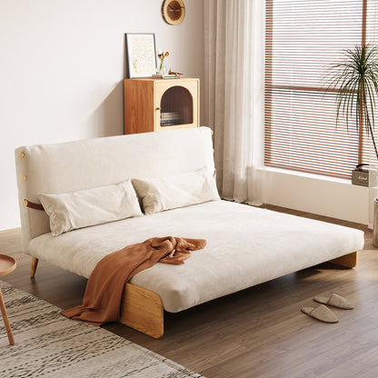 Canapé-lit rembourré moderne JASIWAY 59,1''