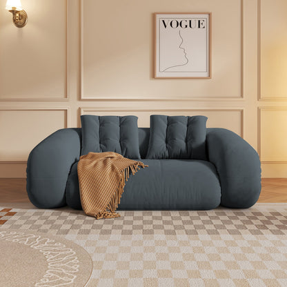 Canapé-lit convertible moderne JASIWAY, blanc