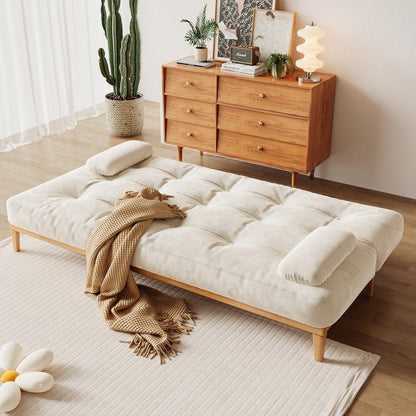 Canapé-lit moderne en bois massif JASIWAY