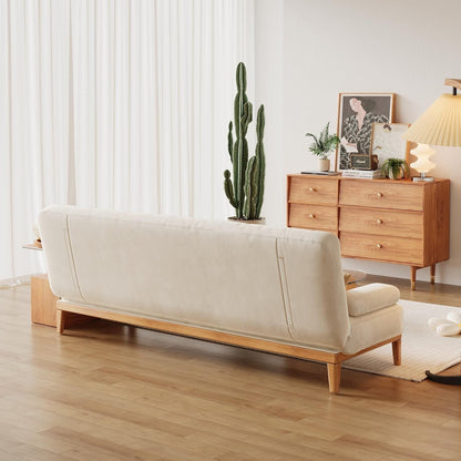 Canapé-lit moderne en bois massif JASIWAY