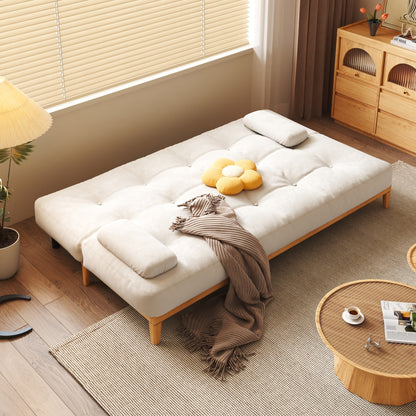 Canapé-lit moderne en bois massif JASIWAY