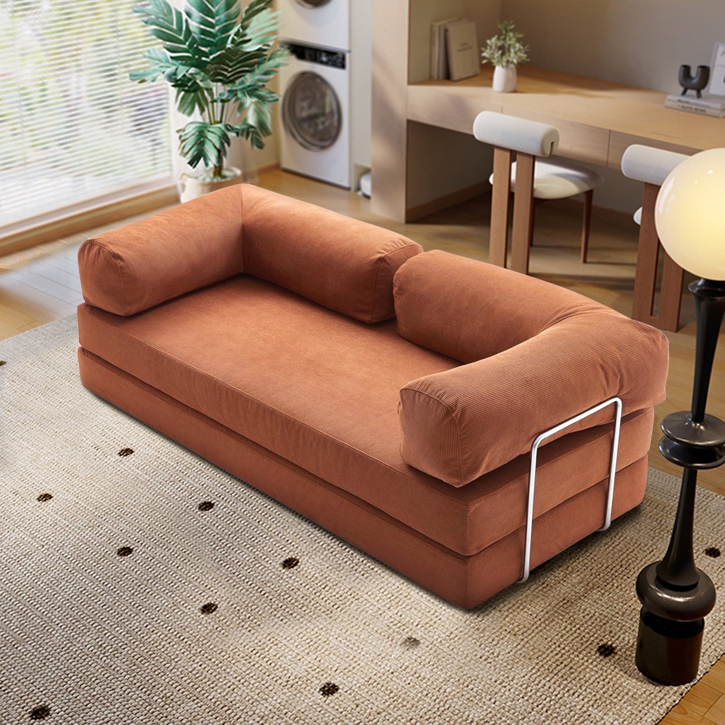 Canapé-lit convertible vintage moderne JASIWAY