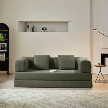 Canapé-lit convertible vintage moderne JASIWAY