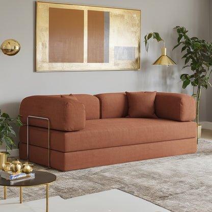 Canapé-lit convertible vintage moderne JASIWAY