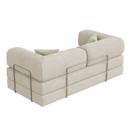 Canapé-lit convertible vintage moderne JASIWAY