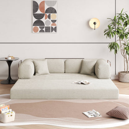 Canapé-lit convertible vintage moderne JASIWAY