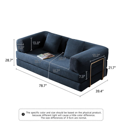 Canapé-lit convertible vintage moderne JASIWAY