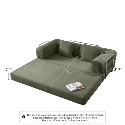 Canapé-lit convertible vintage moderne JASIWAY